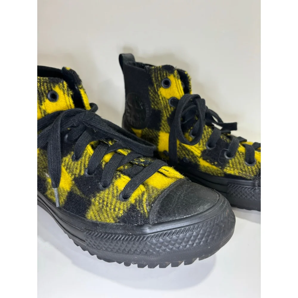 Converse x Woolrich Allstar Chelsea Boots. Plaid, Women’s 7.5